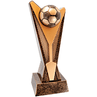Rock Award Resin Trophy-Soccer-9in.