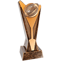 Rock Award Resin Trophy-Football-9in.