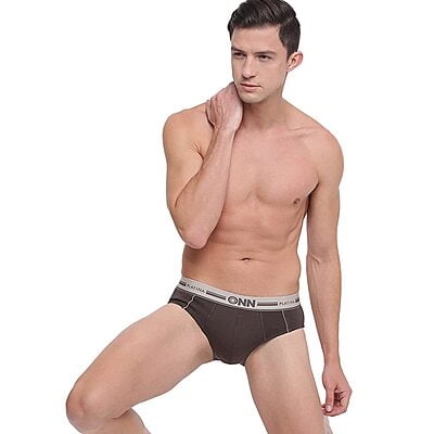 ONN Platina Men's Super Soft Fashion Cotton Brief