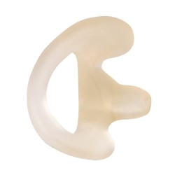 Large Clear Custom Earpiece for the Left Ear — RLN4765A