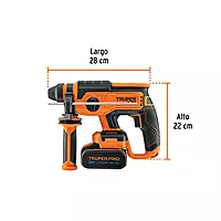 Rotomartillo SDS Plus 20V, 2 J, 1 batería 4Ah, PRO, 103263 - ROEI-20A