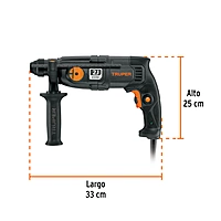 Rotomartillo SDS Plus 2 Joules 650 W, industrial, Truper - ROEL-20N / 16762