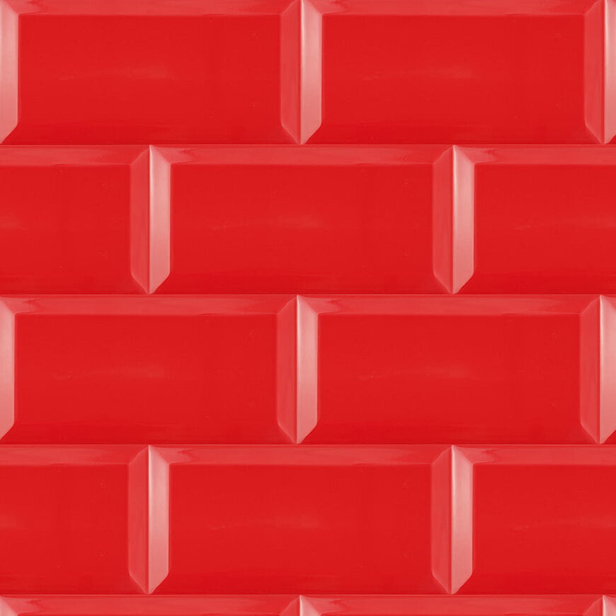 Faianta FABRESA, BISELADO ROJO 10X20 BX, 16935