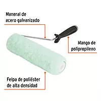 Rodillo para pintar, 9 x 5/8', superficies poco rugosas - ROPI-915 / 13876