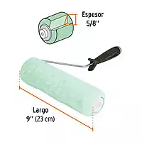 Rodillo para pintar, 9 x 5/8', superficies poco rugosas - ROPI-915 / 13876