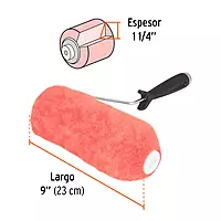 Rodillo para pintar, 9 x 1-1/4', superficies extra rugosas - ROPI-930 / 13879