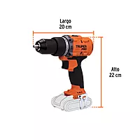 Rotomartillo 1/2', 20V, sin accesorios, PRO, 103248 - ROTI-20AS
