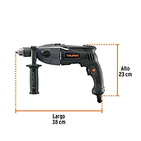 Rotomartillo 1/2' 1200 W, industrial, Truper - ROTO-1/2NX2 / 16666