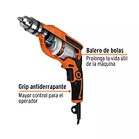 Rotomartillo 3/8", 600W, TRUPER PRO - ROTO-3/8A4 / 16736
