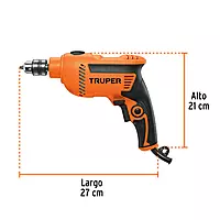 Rotomartillo 3/8", 600W, TRUPER PRO - ROTO-3/8A4 / 16736