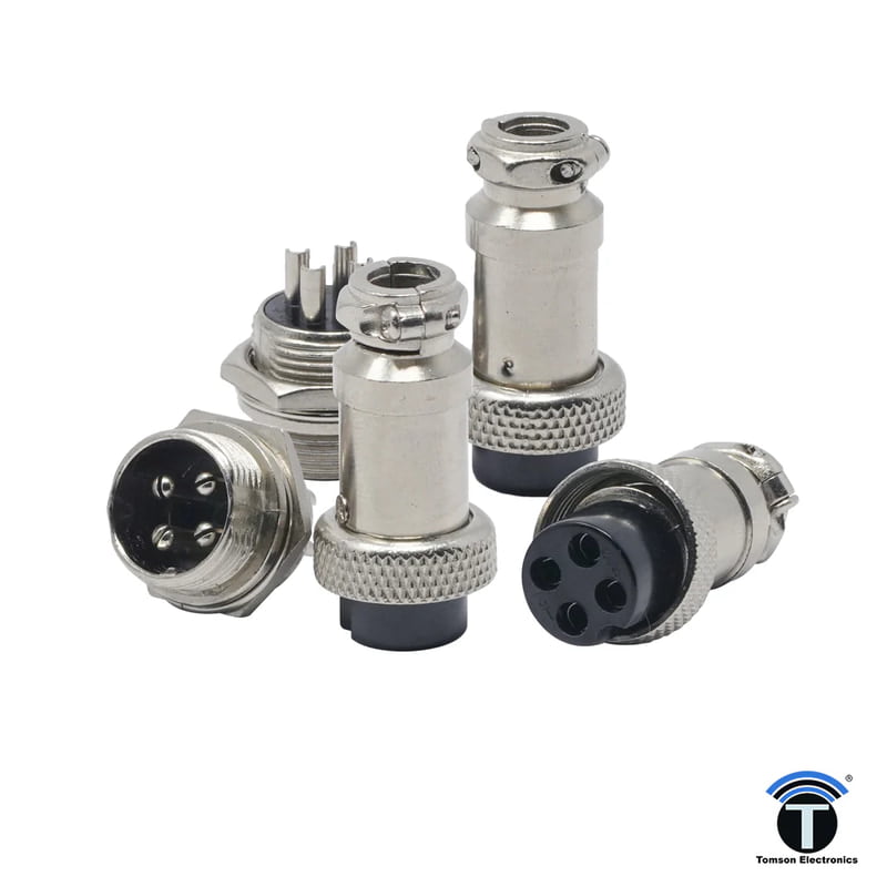 ROUND CELL 3PIN M/F