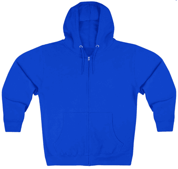 300GSM Full Zip-Up Hoodie