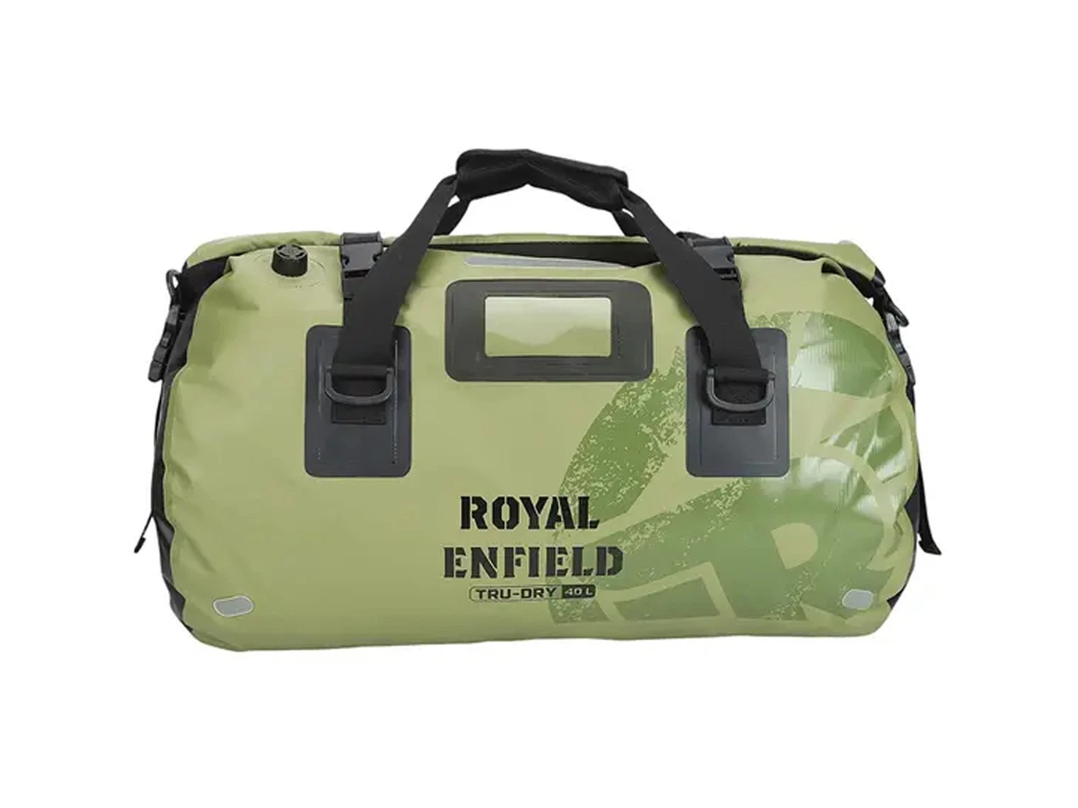 ROYAL ENFIELD CAMO DUFFLE BAG OLIVE CAMO