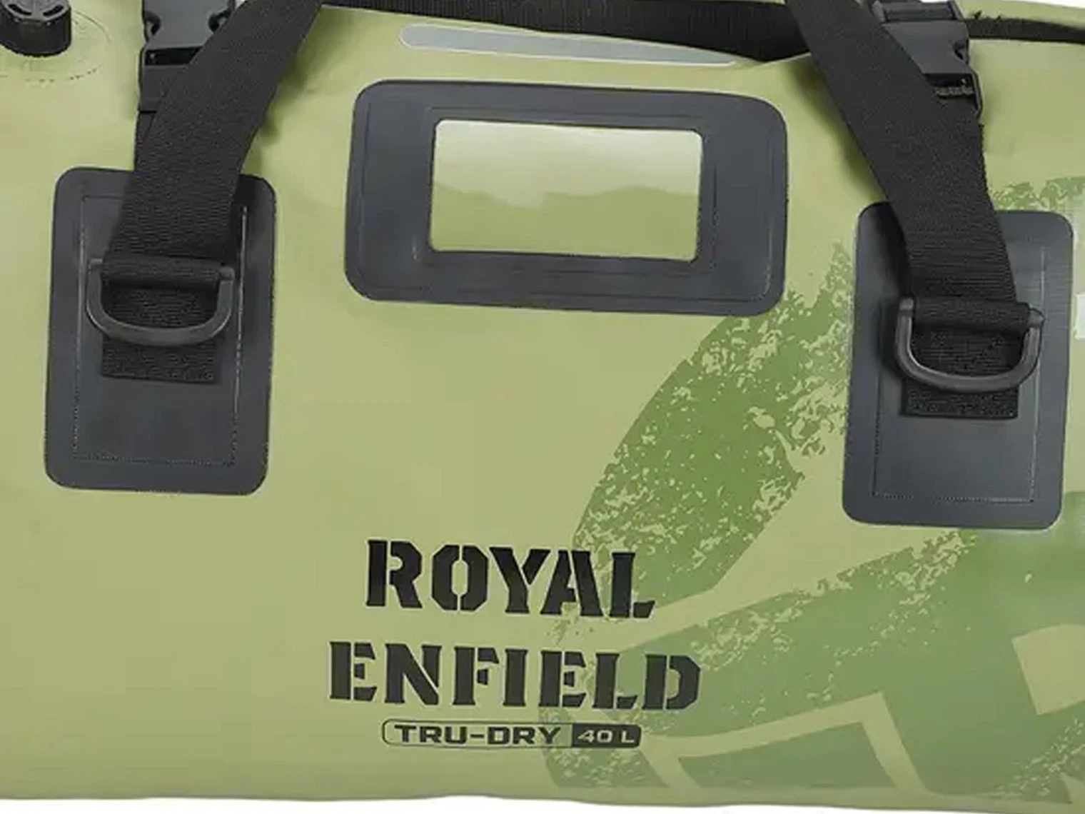 ROYAL ENFIELD CAMO DUFFLE BAG OLIVE CAMO
