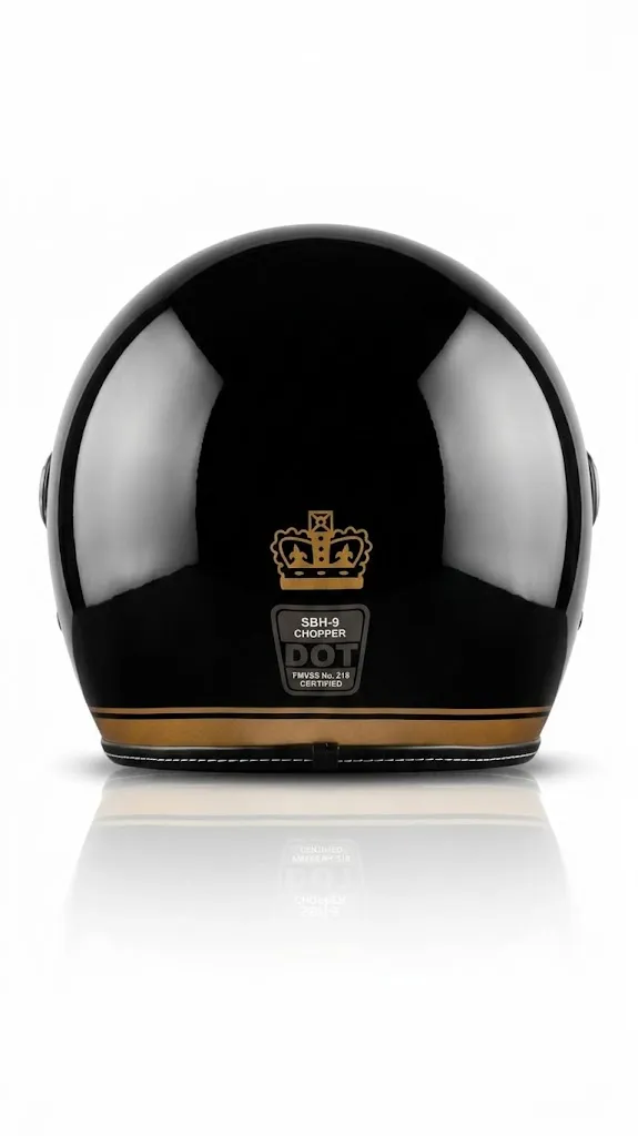 ROYAL ENFIELD COPTER OF LTR ID ABS BLACK/GLD XL ROYAL ENFIELD COPTER OF LTR ID ABS BLACK/GLD XL
