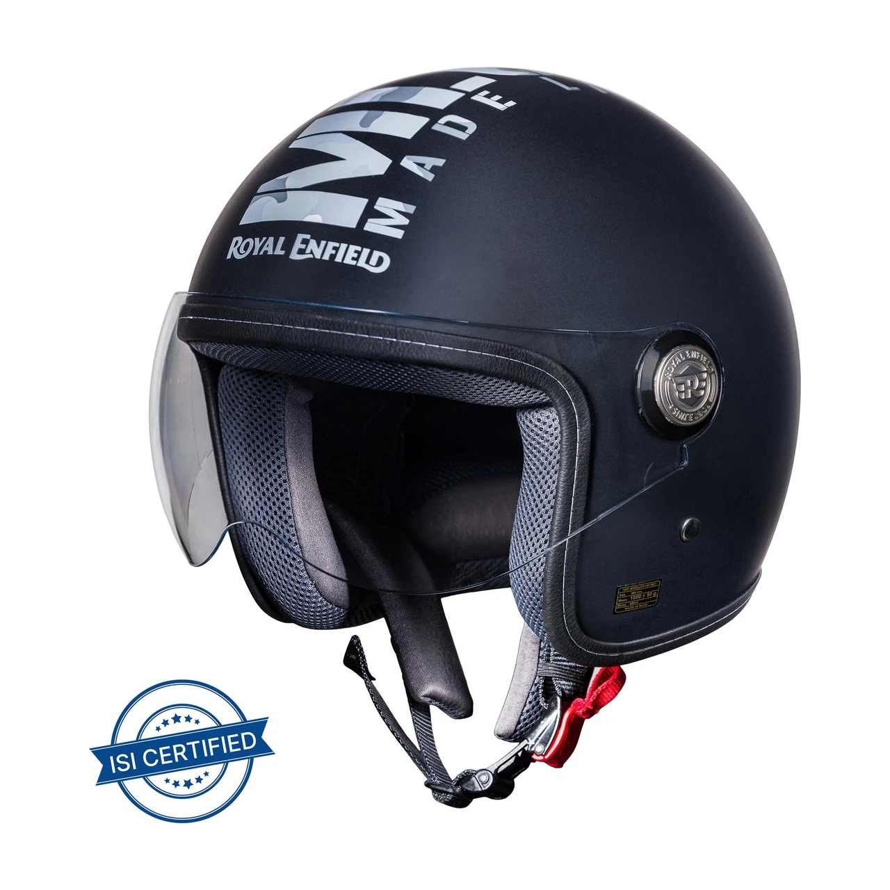 ROYAL ENFIELD HEAW20007 CHOPPER HELMET MATT BLACK XL ROYAL ENFIELD HEAW20007 CHOPPER HELMET MATT BLACK XL