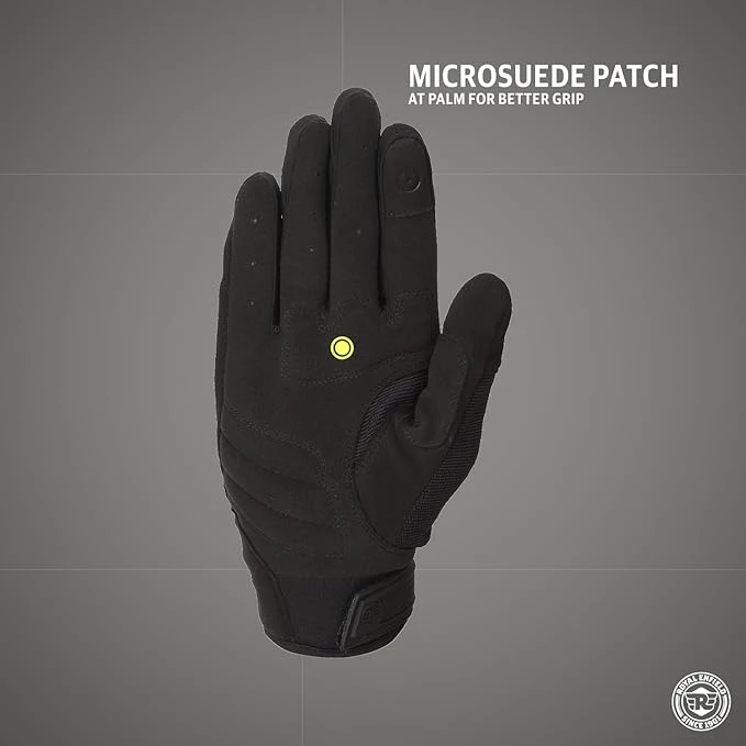 ROYAL ENFIELD HUSTLE GLOVES V2 BLACK XL ROYAL ENFIELD HUSTLE GLOVES V2 BLACK XL
