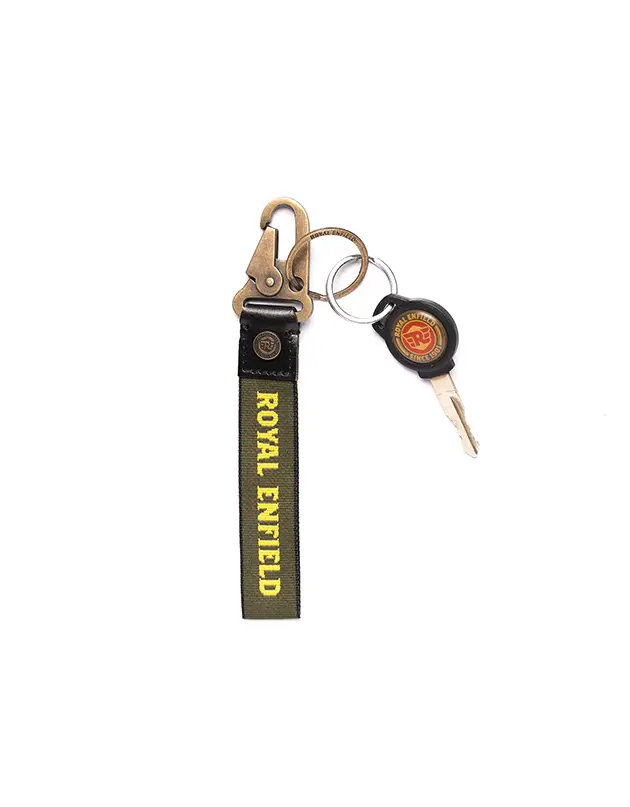ROYAL ENFIELD KEY CHAIN OLIVE