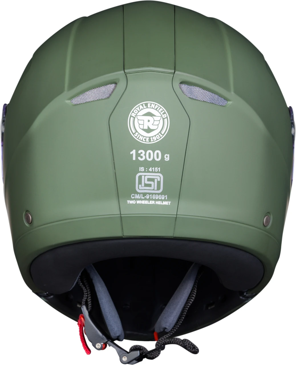 ROYAL ENFIELD MOD ADROIT MATT BATTLE GREEN SOLID L
