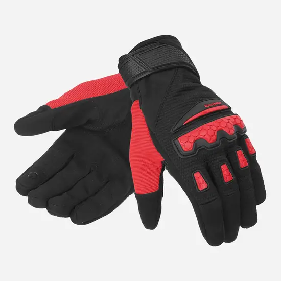 ROYAL ENFIELD URBAN HUSTLER RIDING GLOVES RED XL ROYAL ENFIELD URBAN HUSTLER RIDING GLOVES RED XL