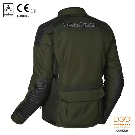 ROYAL ENFILED JACKET OLIVE GREEN (LOT)