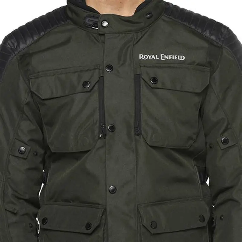 ROYAL ENFILED JACKET OLIVE GREEN (LOT)