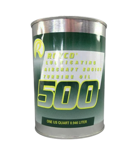 ROYCO 500 Aircraft Engine Oil 1 Qt can
