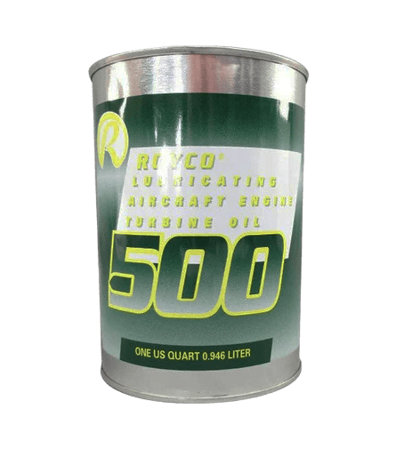 ROYCO 500 Aircraft Engine Oil 1 Qt can