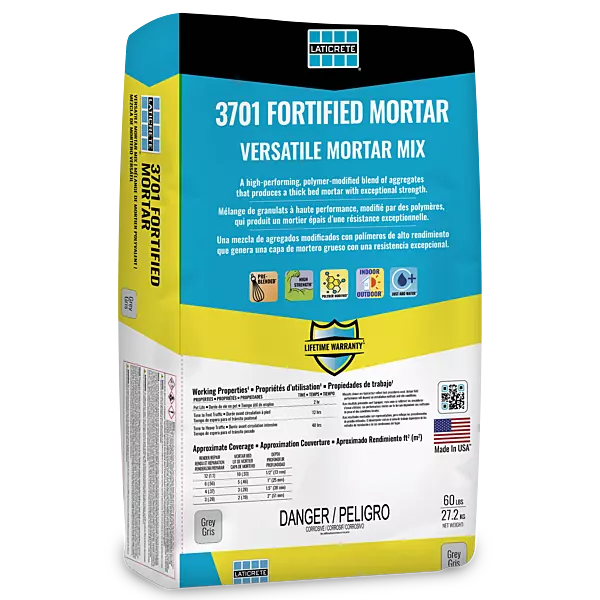 LATICRETE - 3701 Fortified Mortar Bed 60LBS