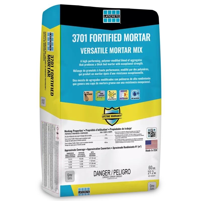 LATICRETE - 3701 Fortified Mortar Bed 60LBS