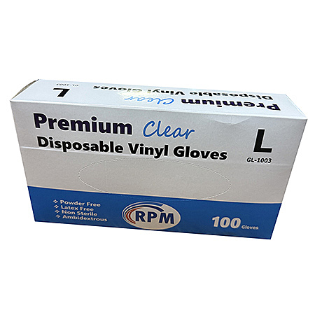 PF XL NITRILE BLACK GLOVE (100 BX)