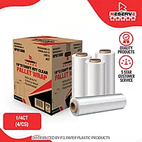 Pallet Wrap 18"x1500" HVY Clear Reserve 4/1