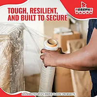 Pallet Wrap 18"x1500" HVY Clear Reserve 4/1