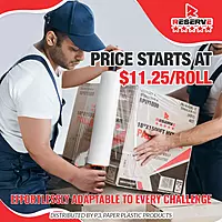 Pallet Wrap 18"x1500" HVY Clear Reserve 4/1