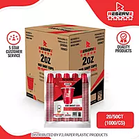 2oz Red Shot Cups Reserve 20/50