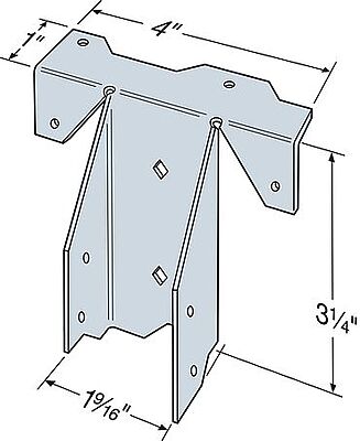 Simpson Strong-Tie Ridge Rafter Connector Simpson Strong-Tie Ridge Rafter Connector