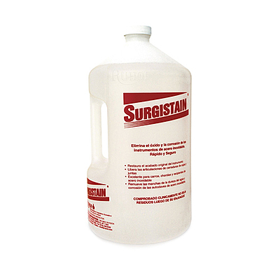 Removedor de óxido para instrumental quirúrgico Galón de 4L Removedor de óxido para instrumental quirúrgico Galón de 4L