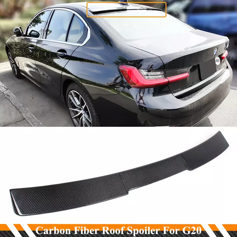 BMW G80 M3 & G20 3 Series Carbon Fiber Roof Spoiler (2019+)