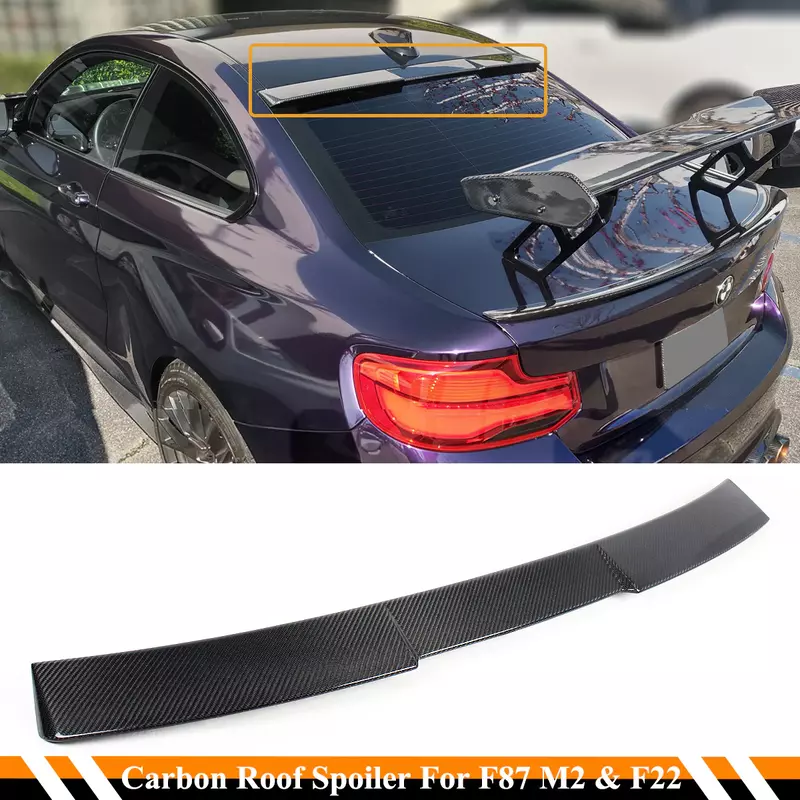 BMW F22 2 Series Carbon Fiber Roof Spoiler (2014–2021)
