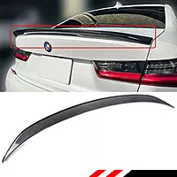 BMW G80 M3 & G20 3 Series M Performance Style Carbon Fiber Rear Spoiler (2020+)