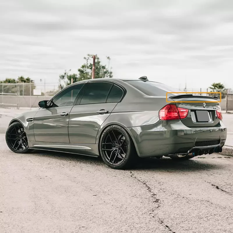 CS Style Carbon Fiber Spoiler for BMW E90 3 Series Sedan