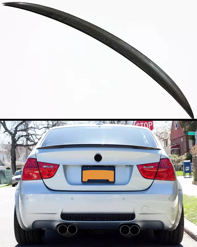 Carbon Fiber Trunk Spoiler for BMW E90 3 Series Sedan