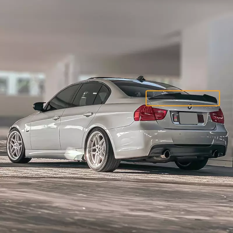 Glossy Black PSM Style Spoiler for BMW E90 3 Series Sedan (2006–2011)