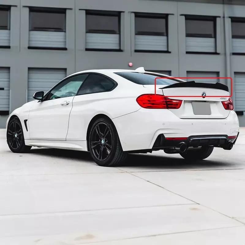 BMW F32 4 Series Glossy Black Trunk Spoiler | 2014–2020