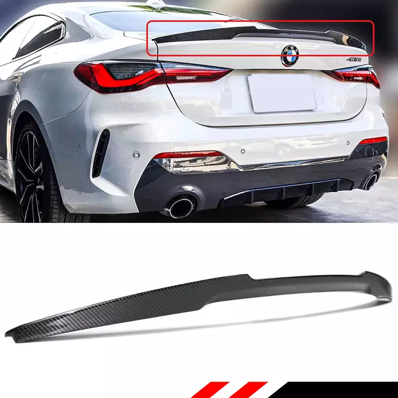 BMW G22 G82 4 Series / M4 Carbon Fiber Trunk Spoiler (2021–2023)
