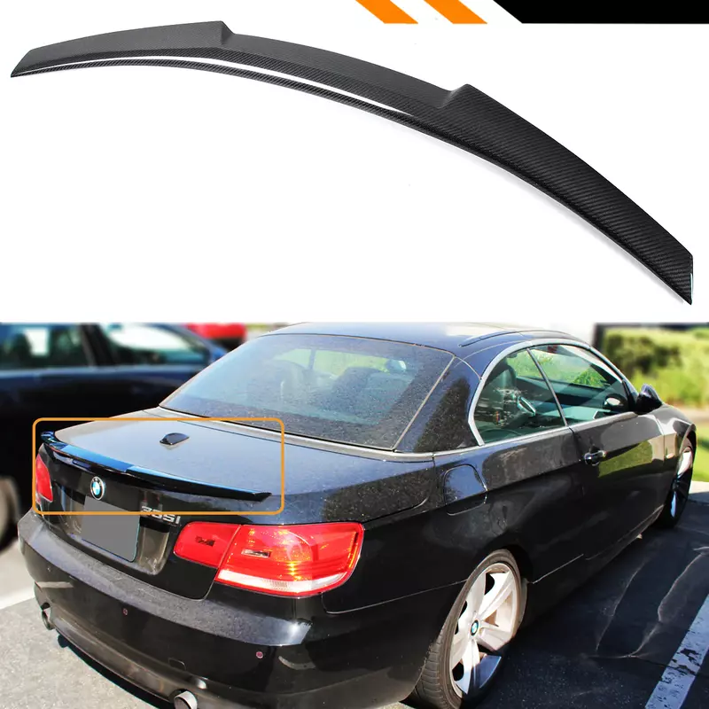 Carbon Fiber Trunk Spoiler for BMW E93 3 Series Convertible (2006–2013)