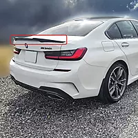 BMW G80 M3 & G20 3 Series M4 Style Gloss Black Rear Spoiler (2020+)