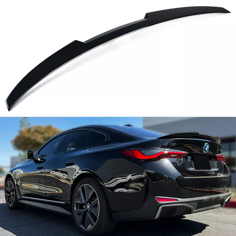 BMW G26 4 Series M4 Style Gloss Black Trunk Spoiler (2021–2023)