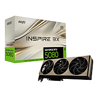 MSI GeForce RTX 5080 16GB INSPIRE 3X OC Graphics Card
