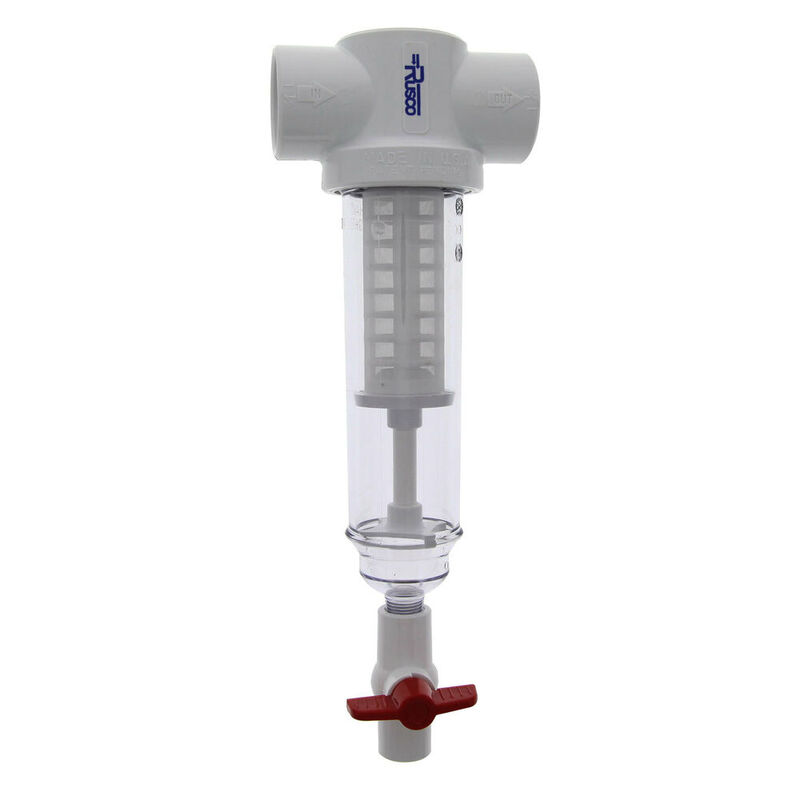 Rusco / Vu-Flow 1-1/2" Spin Down Filter 100 Mesh